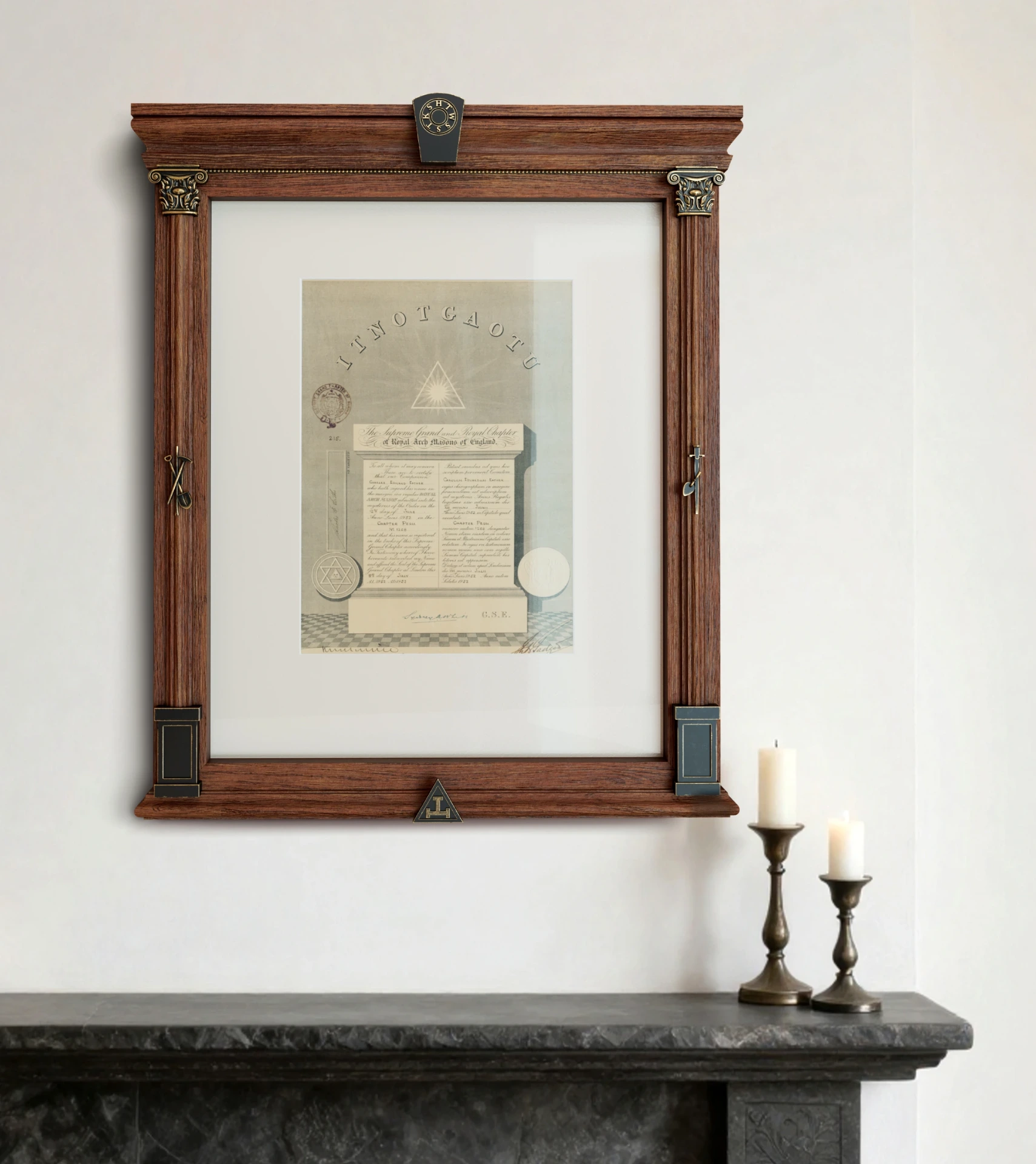 Royal Arch Certificate Frames (14x17 in)